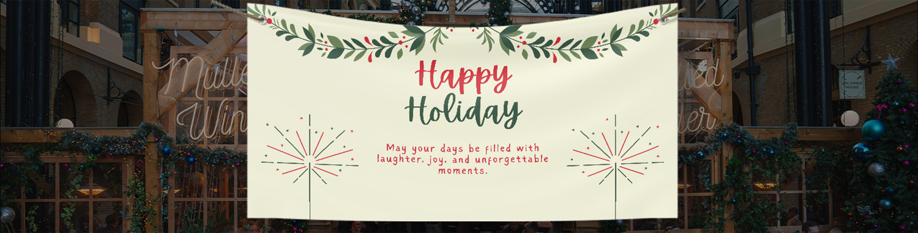 Seasonal Designs for Professional Celebrations Holiday Event Banner Ideas for NYC Offices — Thanksgiving to New Year’s