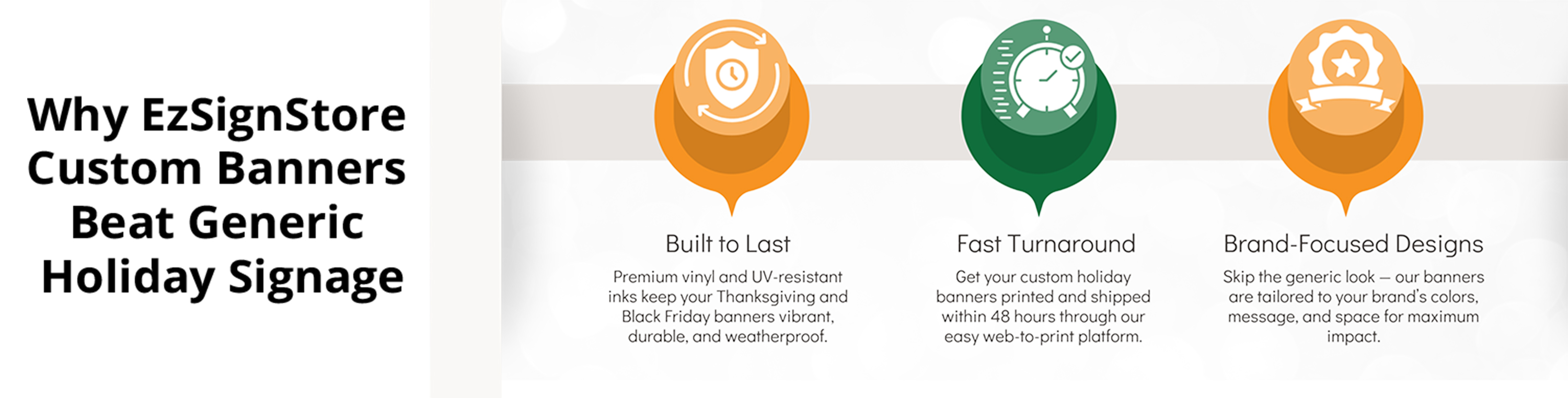 Why EzSignStore Custom Banners Beat Generic Holiday Signage