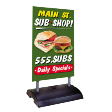 spring back banner stand