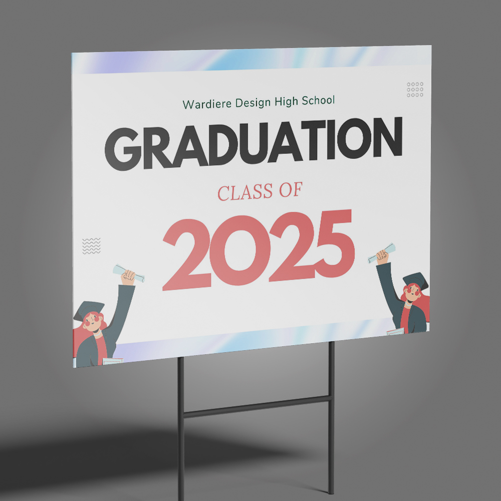 School Graduation Coroplast Signs