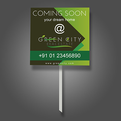 landscape yard signs