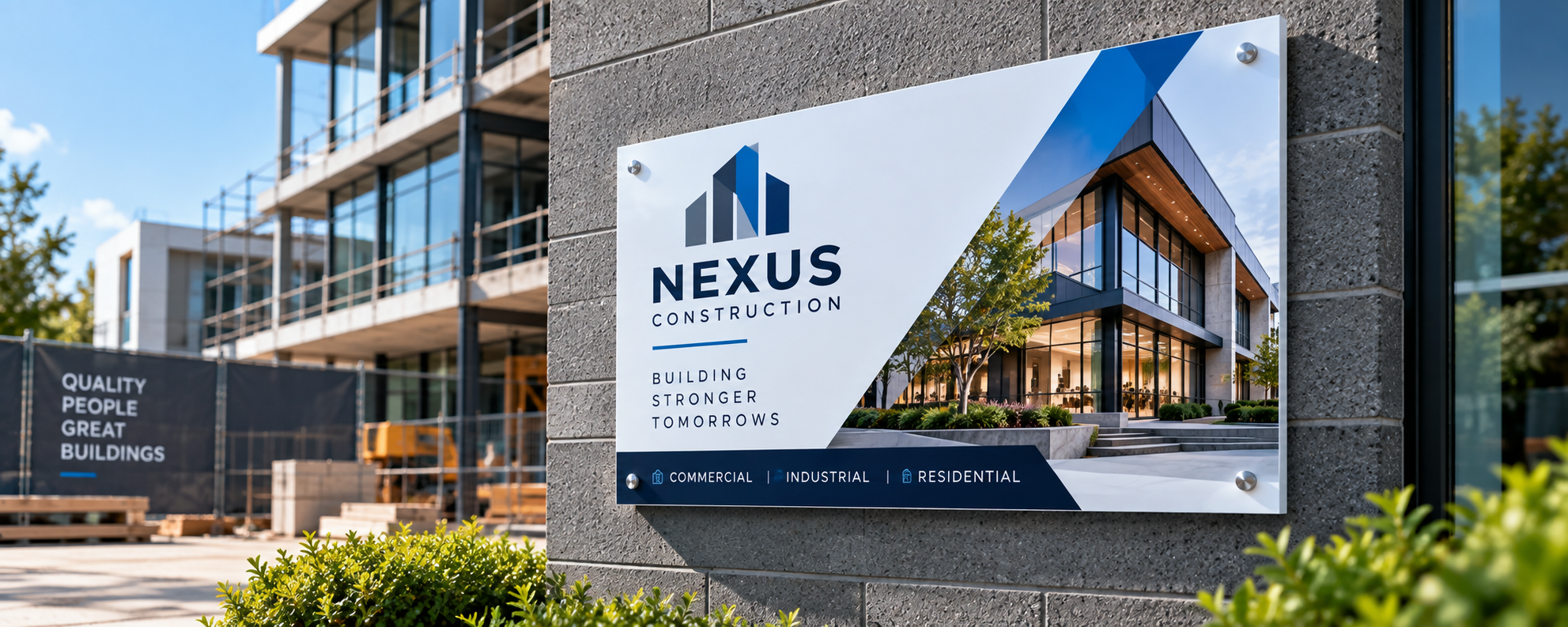 PVC Sintra signage