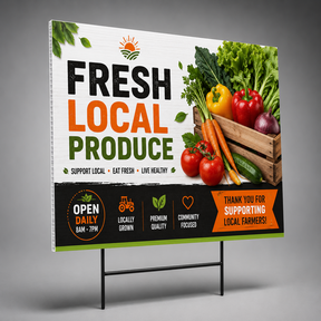 Coroplast Outdoor Signs