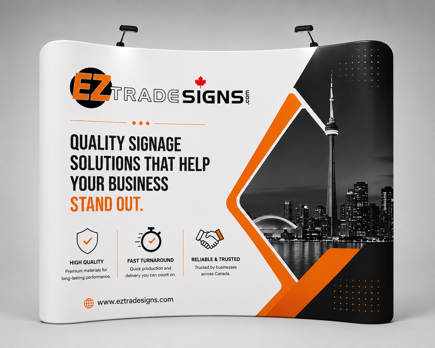 Fabric Pop-Up Displays For Trade Show Booth 1