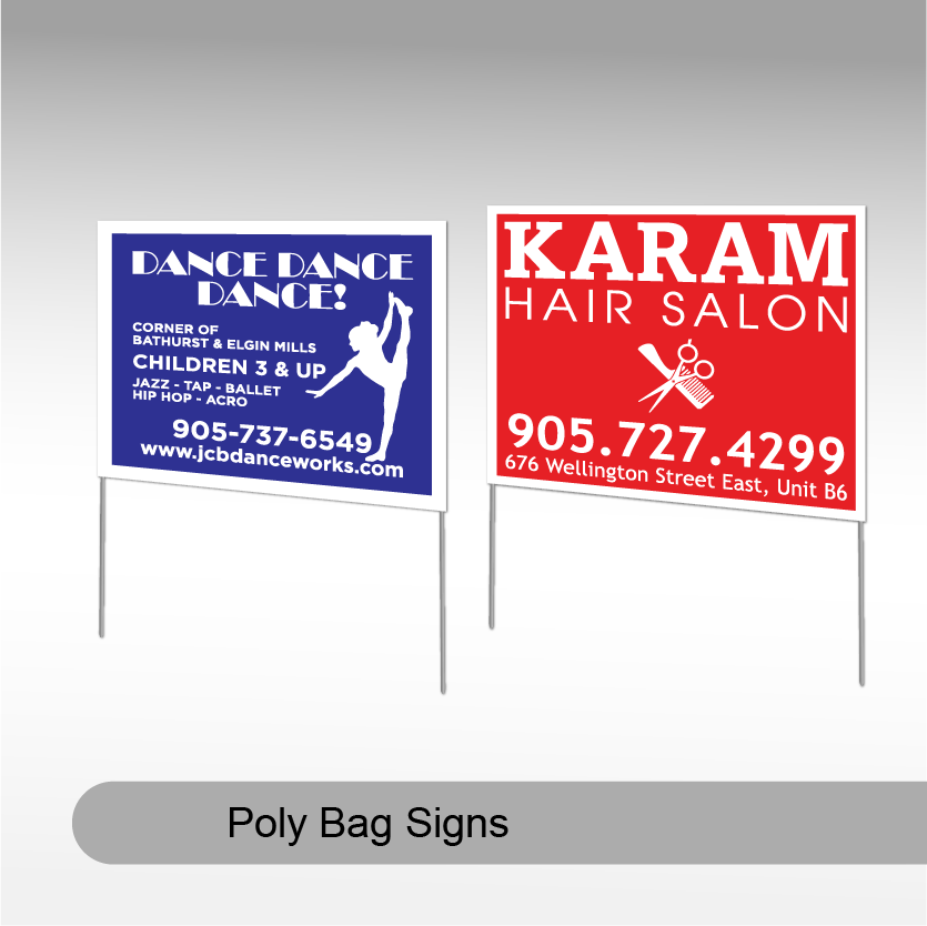 Bag Signs (1 Colour)