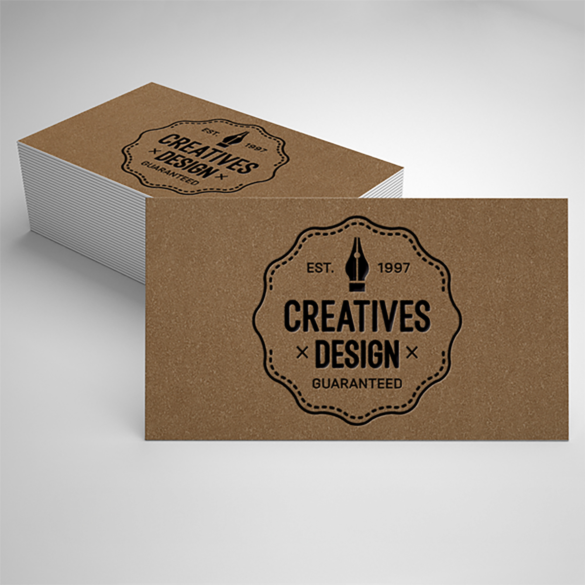 Kraft Business Cards