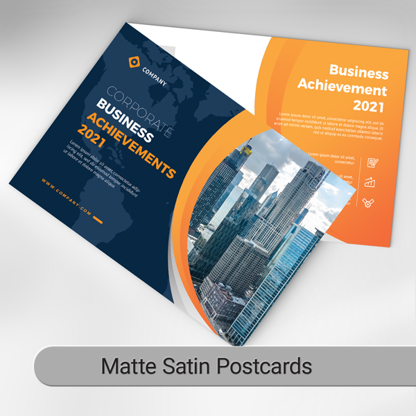 Matte Satin Postcards Matte Satin Postcards