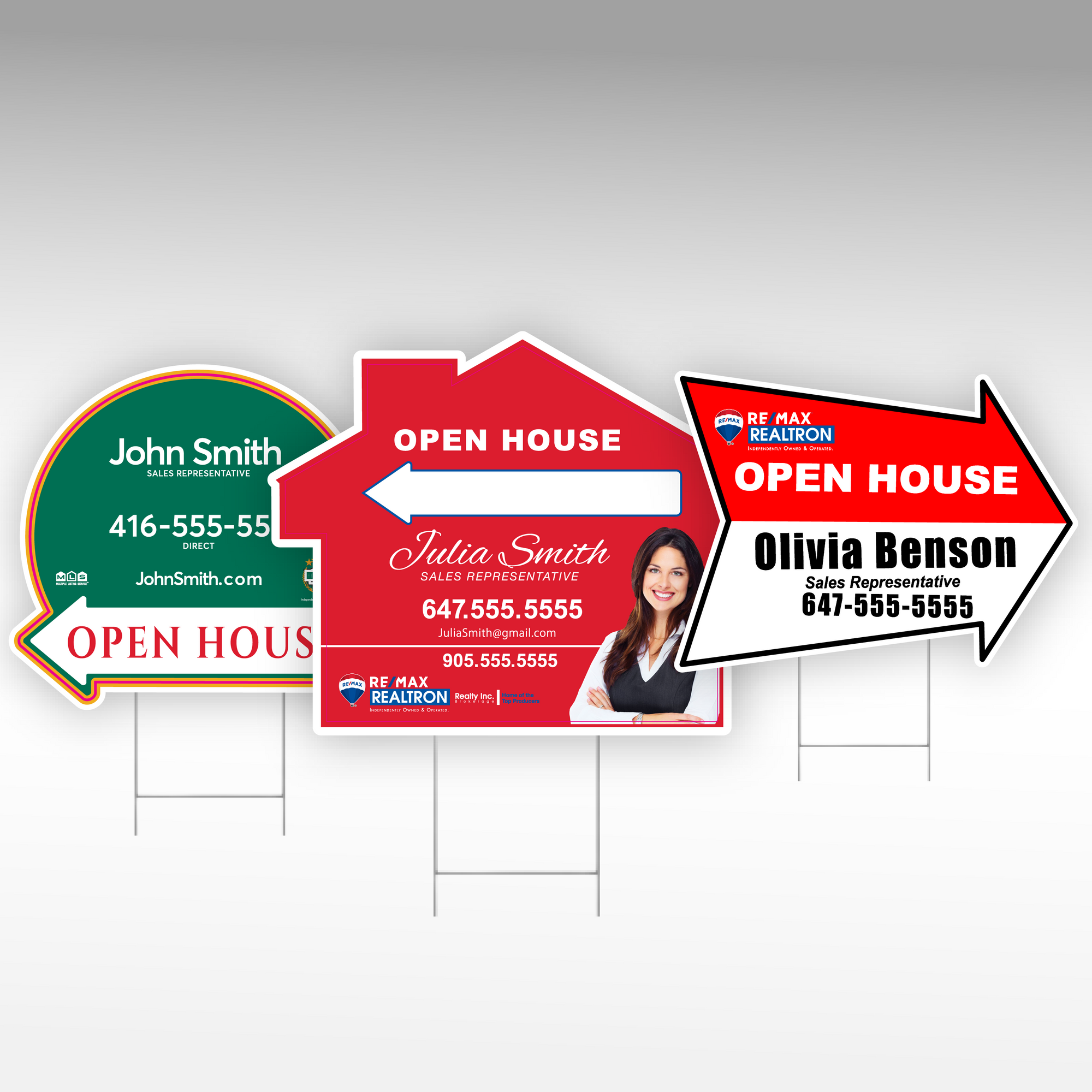 Directional Signs (Shaped)