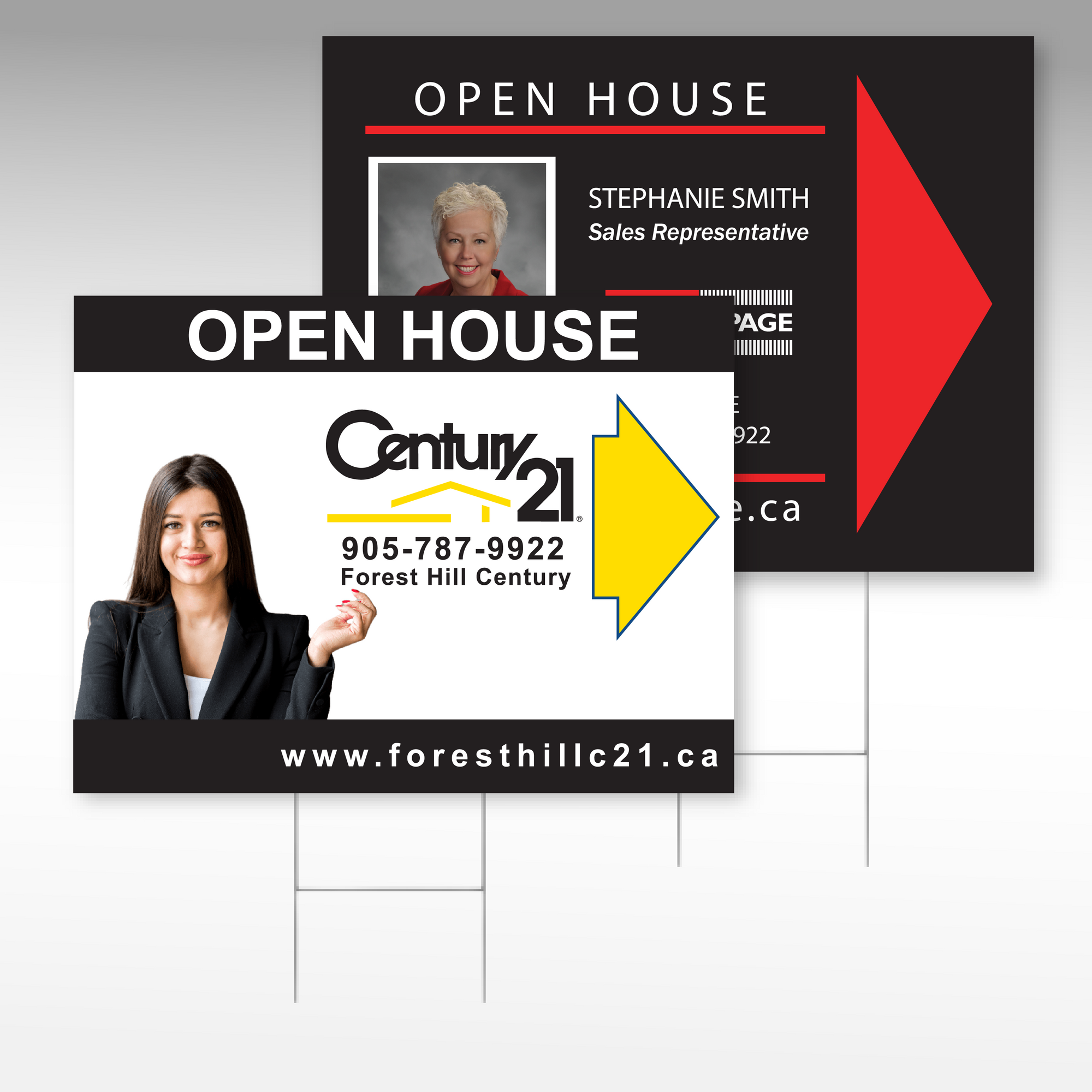 Open Hose Directional Signs (Standard)