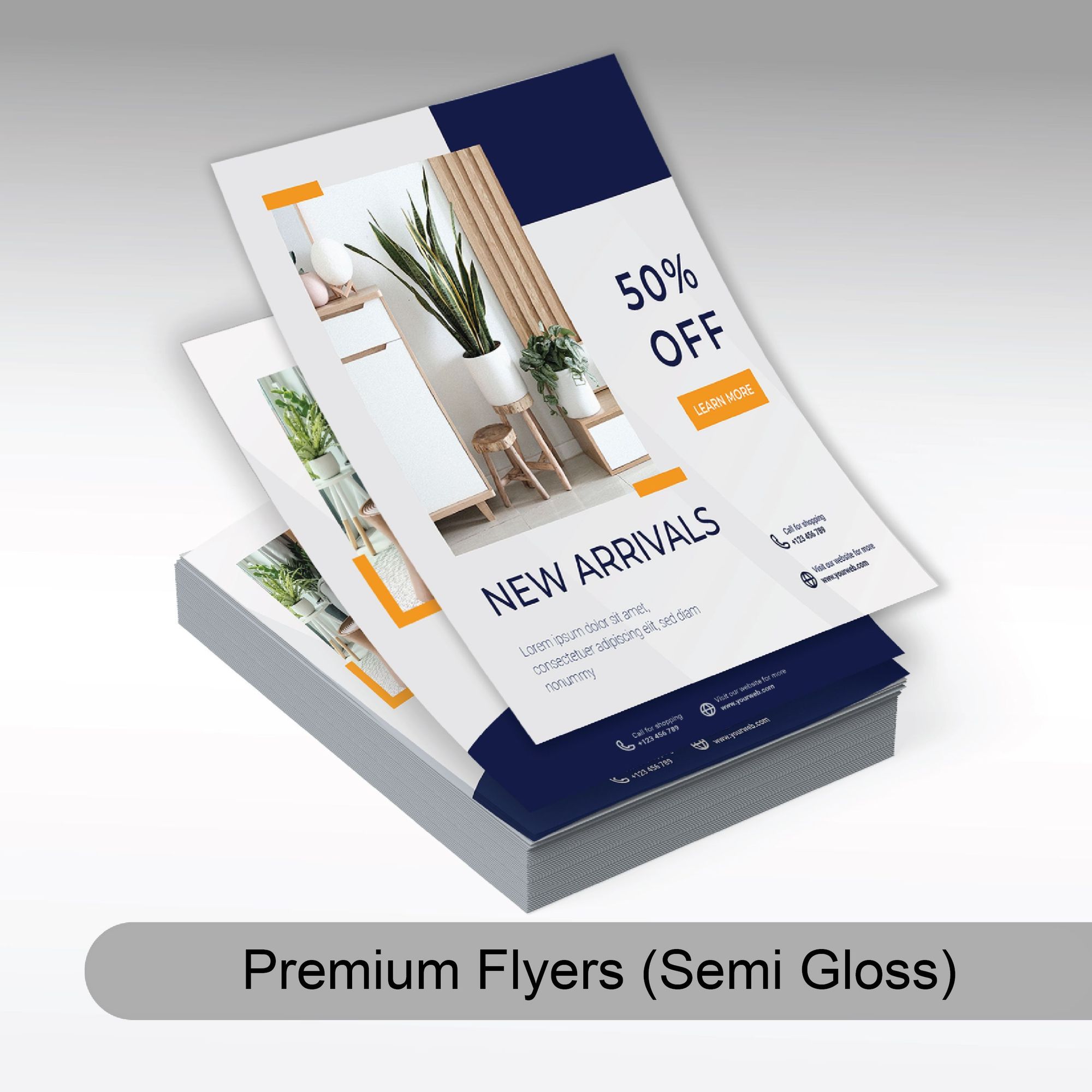 Premium Flyers (Semi Gloss). 1