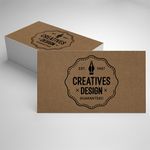 Kraft Business Cards 1