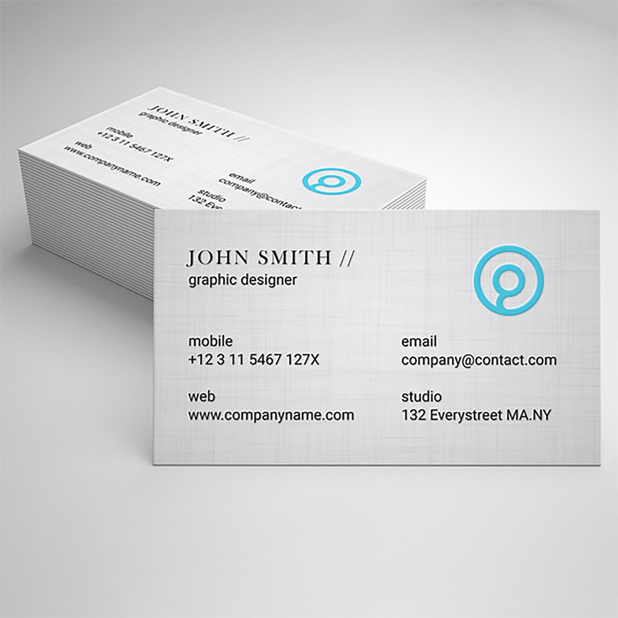 Linen Business Cards 1