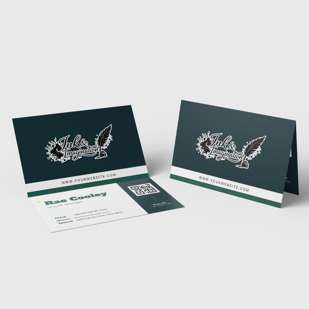 Business Cards With Fold