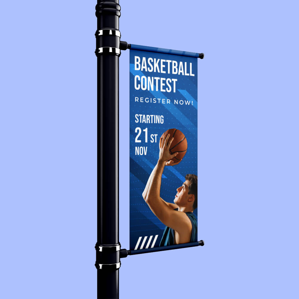 18 oz. Pole Banners 3