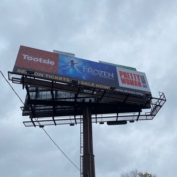 Frozen Billboard