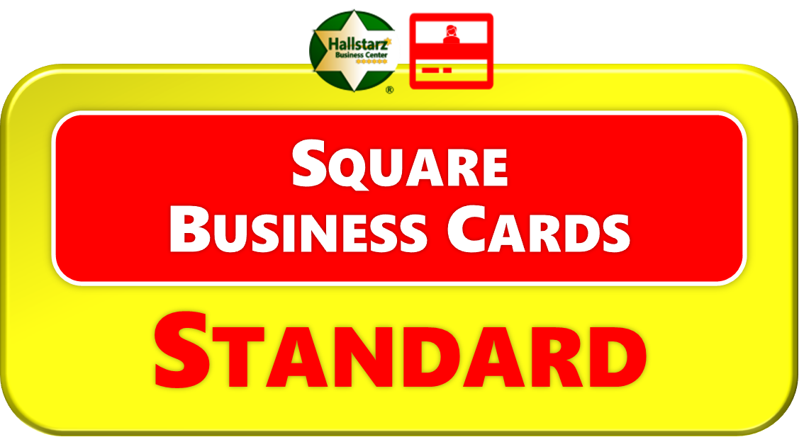 <span style="color:#FFD700;"><b>STANDARD SQUARE BUSINESS CARDS</b></span>