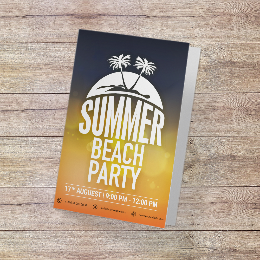 BASIC PARTY ANNOUNCEMENT CARDS 11