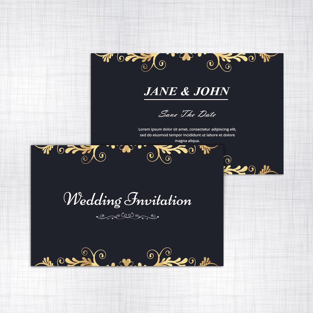 STANDARD WEDDING ANNOUNCEMENT CARDS 10