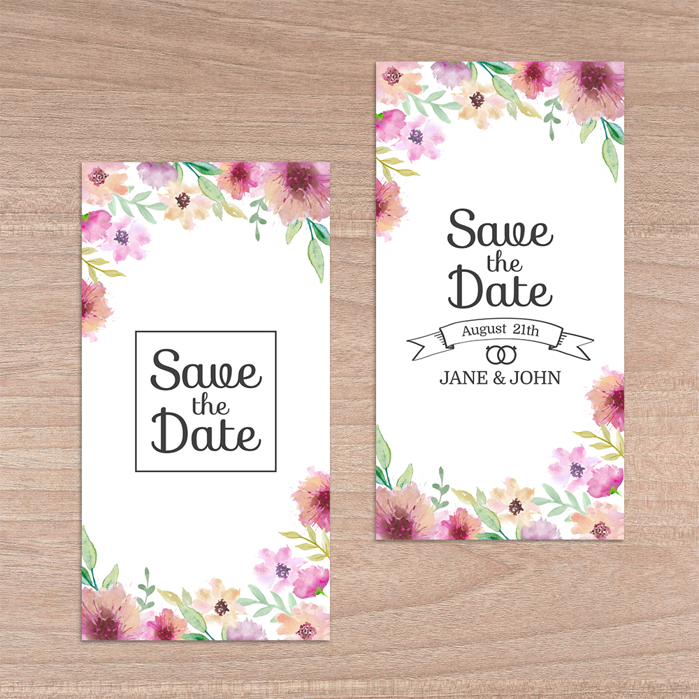 STANDARD SAVE-THE-DATE CARDS 9