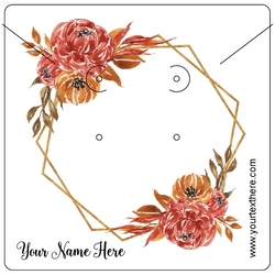 Autumn Fall Floral Flowers Frame