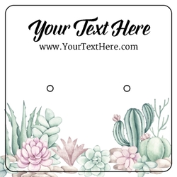 Cactus Succulent Garden Pastel 