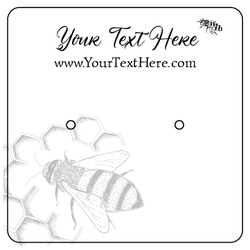 Honey Bee Bumble  Hexagon Honeycomb