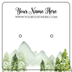 Forest Pine Tree Line