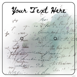 Vintage Letter Ink Text Writing Pastel