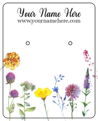 Wildflowers Floral Design Colorful Leaves Flowers