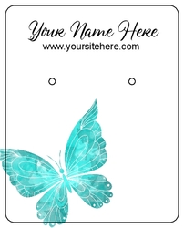 Butterfly Watercolors Blue 