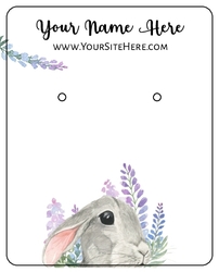 Easter Rabbit Bunny Spring Flowers Pastels