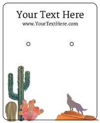 Desert Cactus Coyote