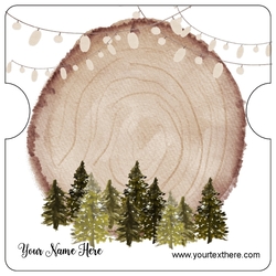 Forest Pine Trees Stump Tree Slice Wood