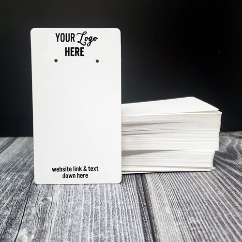 Custom Earing Cards 2"x3.5"