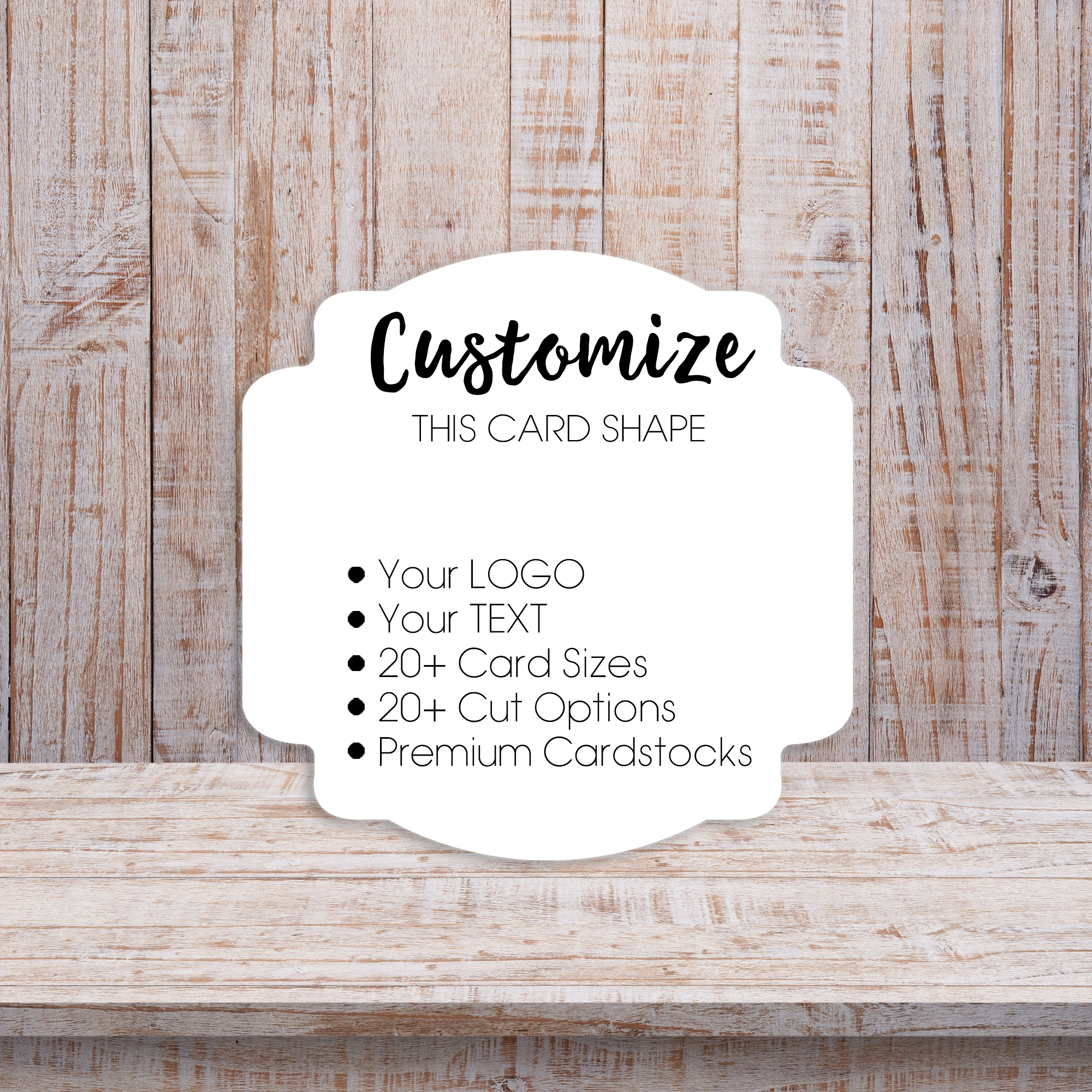 Southwest Step Shape Jewelry Display Cards