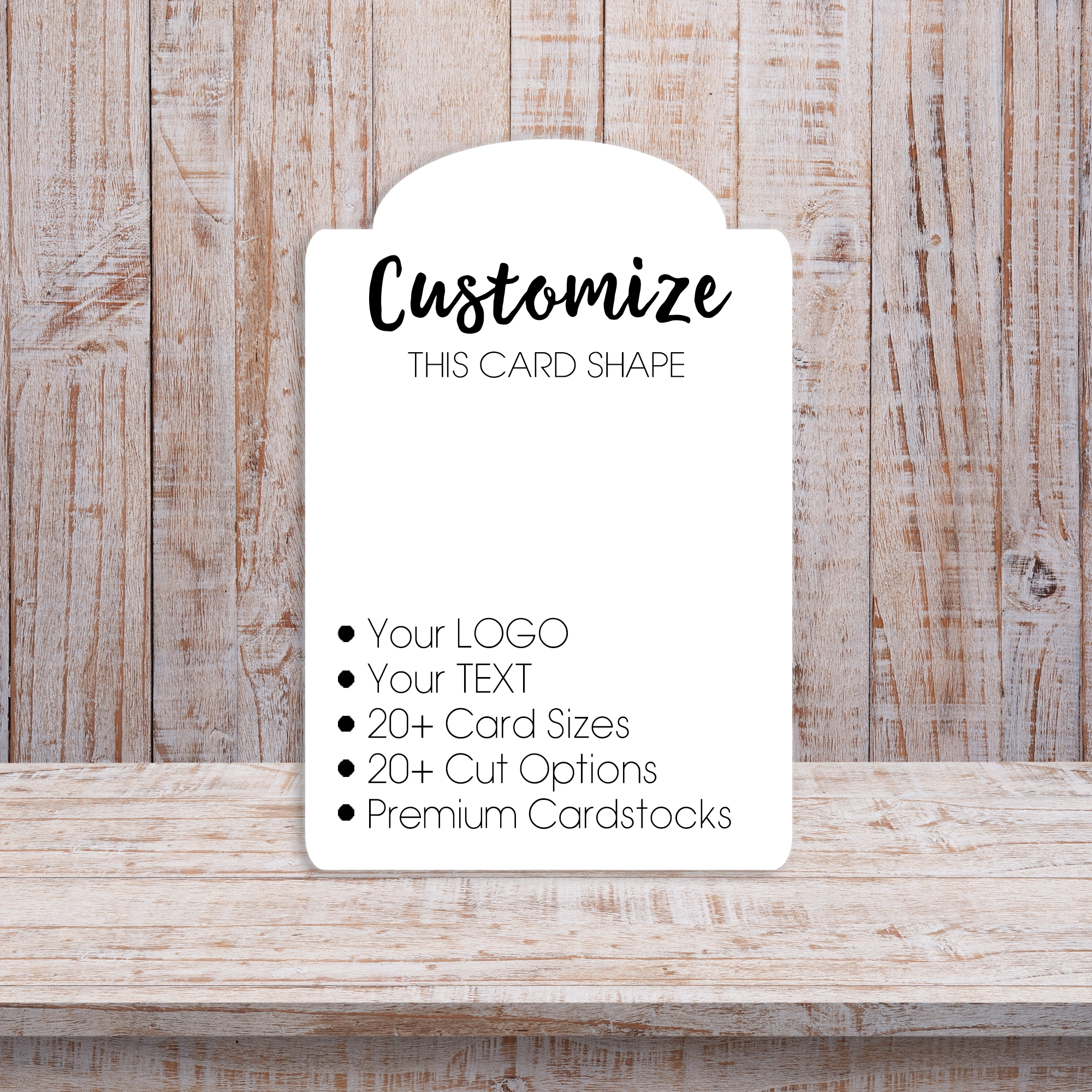 Dome Top Product Display Earring Cards