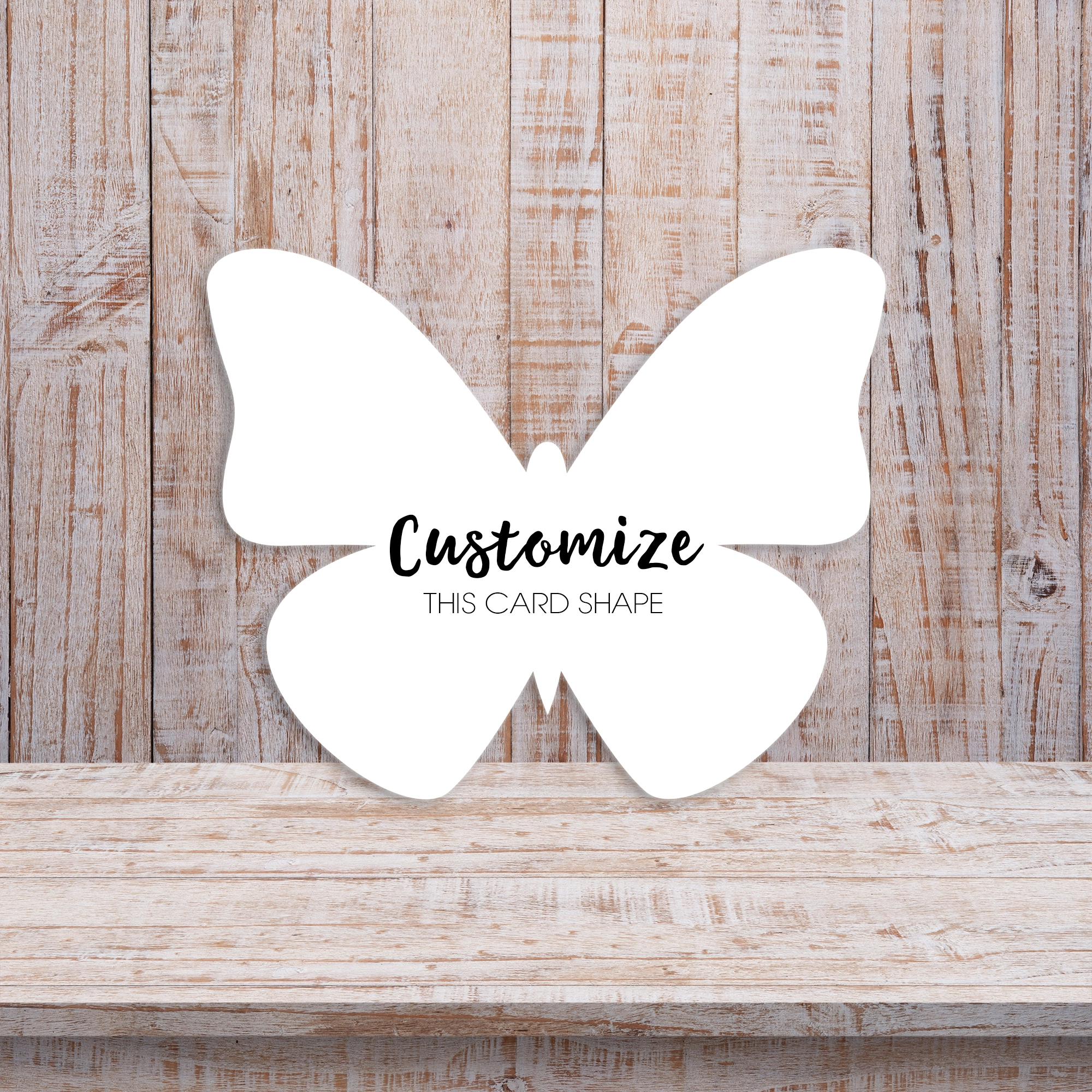 Butterfly Die Cut Product Display Earring Cards