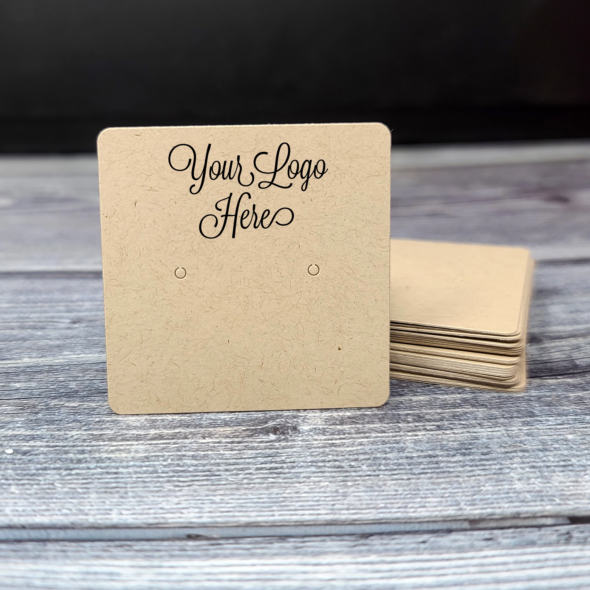 Custom Earring Jewelry Display Packaging Cards