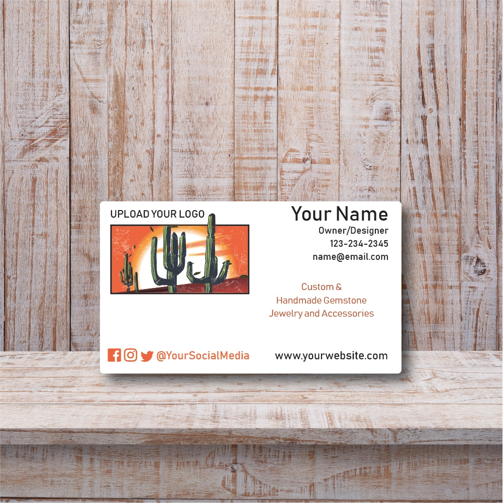 Business Cards Ornate Die Cut