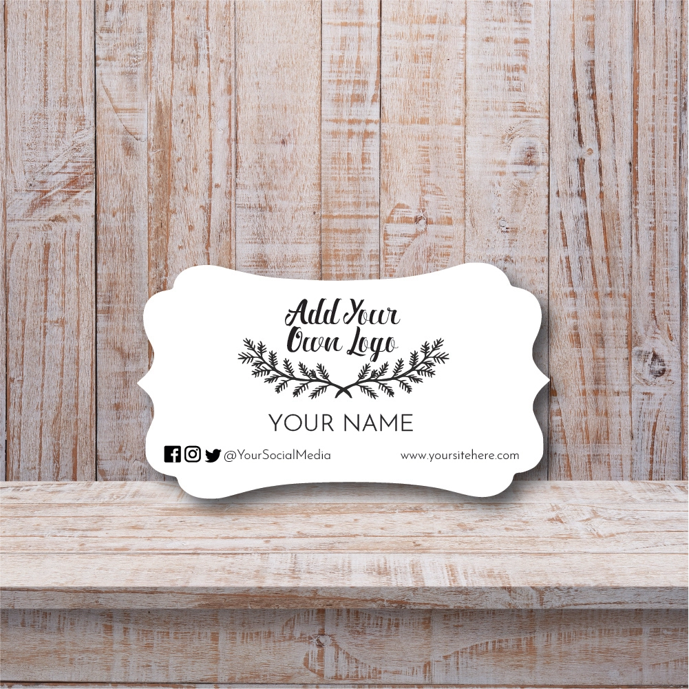 Business Cards Ornate Die Cut