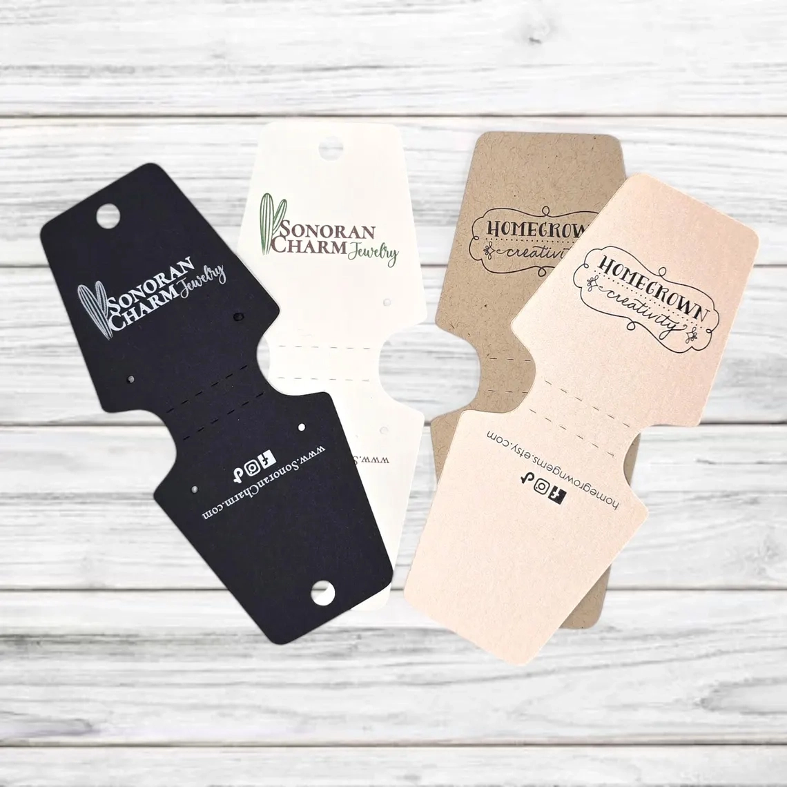 Large Fold-Over Display Cards for Packaging