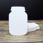Mason Jar Earring Cards 2"x3" ECONOMY 1