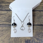 3.5"x5" Combo Earring and Necklace Cards - leverback regular holes ECONOMY 4