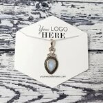 Hexagon Shape Jewelry Display Earring Cards 2