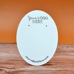 Oval Shape Jewelry Display Packaging Cards 4
