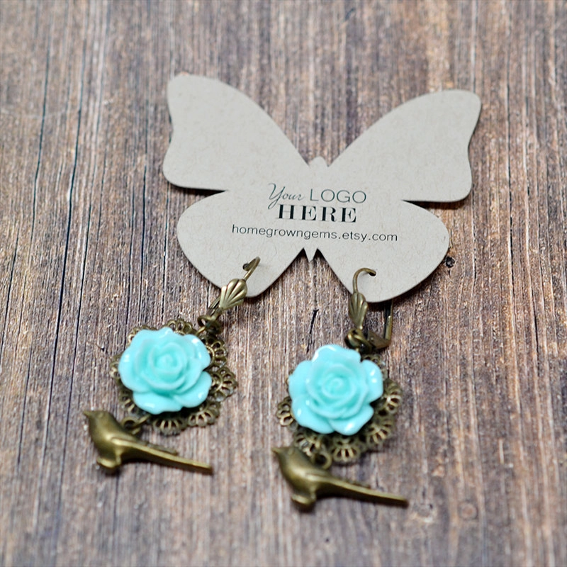 Butterfly Die Cut Product Display Earring Cards 2