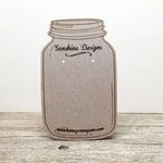Mason Jar Product Display Packaging Earring Cards 3