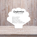 Seashell Clam Shell Product Display Packaging Cards 1