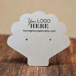 Seashell Clam Shell Product Display Packaging Cards 2