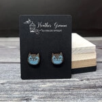 2"x2.5" Stud Earring Cards Lower Holes - Packaging Display Jewelry Cards ECONOMY 2